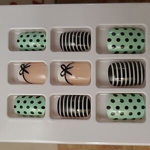 2/$16 Polka-dot & Stripe Press on Nails